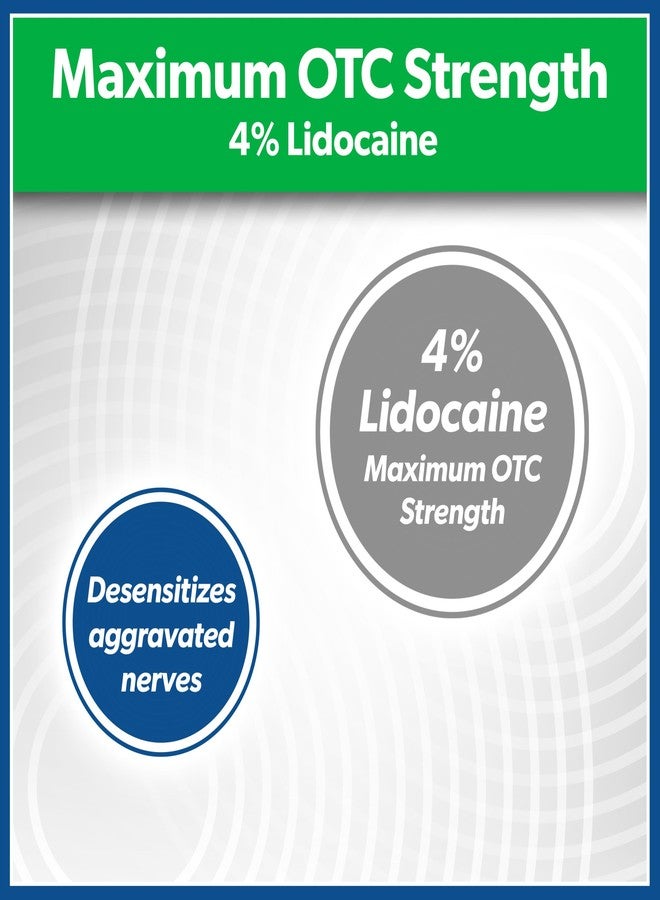 سالون باس لصقات جل سالونباس ليدوكايين 4% لتخفيف الألم، 6 لصقات، لآلام الظهر والرقبة والكتف والركبة والمرفق - Image 4